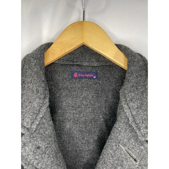 Vintage 45r 45rpm Wool Jacket, Made in JAPAN - Picture 3 of 9